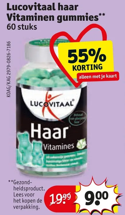Aanbieding: Haar Vitaminen gummies