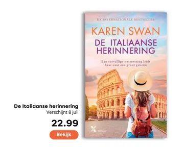 Aanbieding: De Italiaanse herinnering - Karen Swan