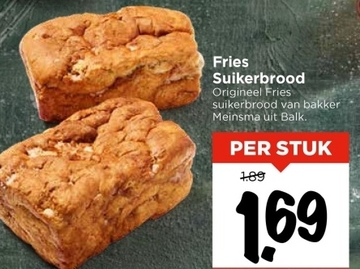 Aanbieding: Fries Suikerbrood