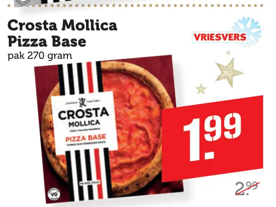 Aanbieding: Crosta Mollica Pizza Base