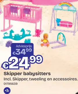 Promotie: Skipper babysitters