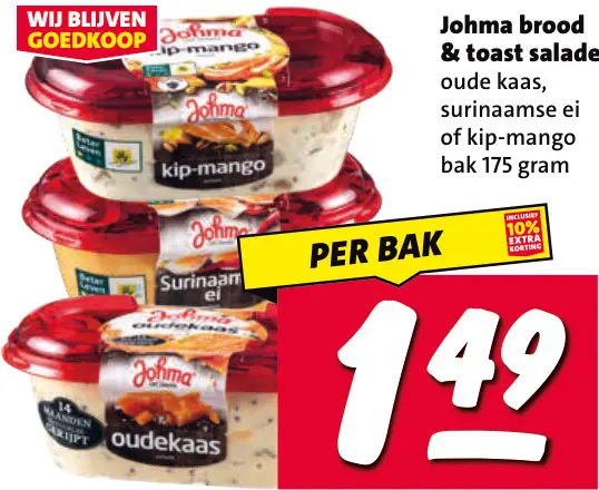 Aanbieding: Brood & toast salade