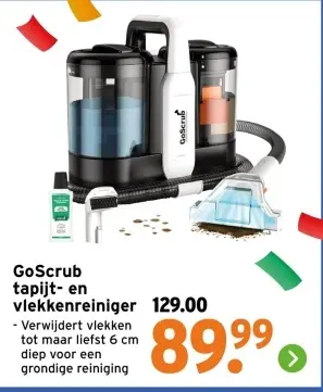 Aanbieding: tapijt- en vlekkenreiniger