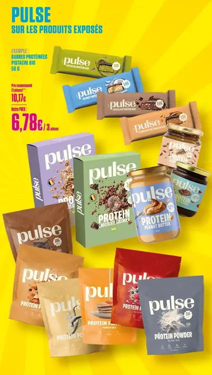 Offre: Barres protéinées Pistache Bio