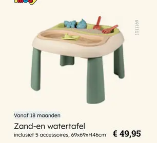 Aanbieding: Zand-en watertafel