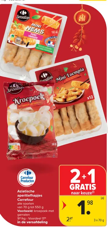 Promotie: Aziatische aperitiefhapjes