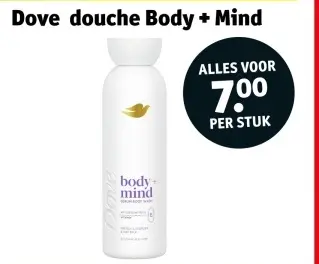 Promotie: douche Body + Mind