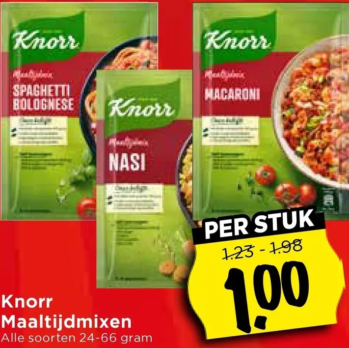 Aanbieding: Maaltijdmixen