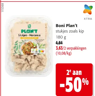 Promotie: Stukjes zoals kip