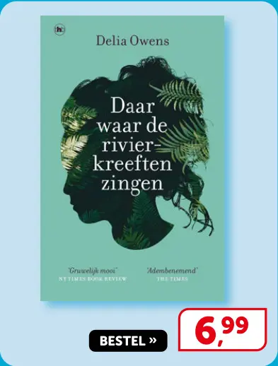Promotie: Daar waar de rivierkreeften zingen - Delia Owens