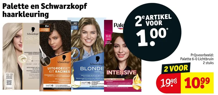 Aanbieding: Haarkleuring