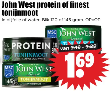 Aanbieding: Protein of finest tonijnmoot