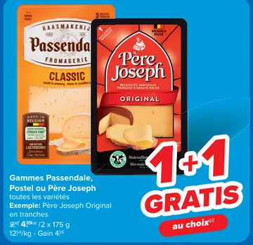 Offre: Gammes Passendale, Postel ou Père Joseph