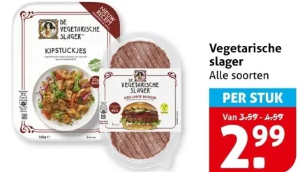 Aanbieding: Vegetarische slager