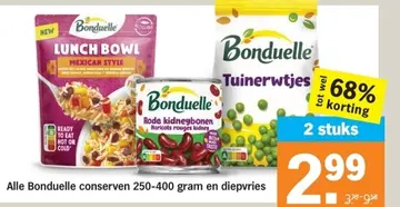 Aanbieding: Bonduelle conserven