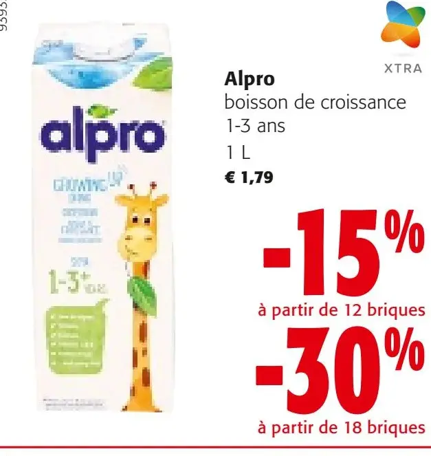 Offre: boisson de croissance