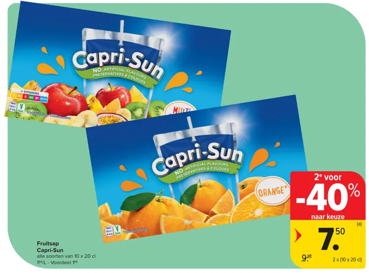 Aanbieding: Fruitsap