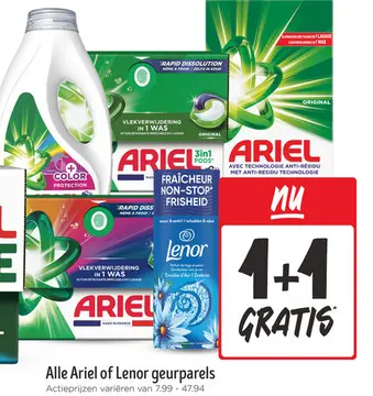 Aanbieding: Alle Ariel of Lenor geurparls