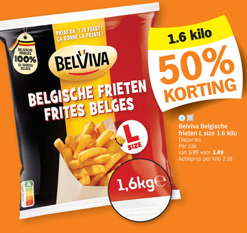 Offre: Belviva Belgische frieten L size