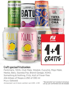 Aanbieding: Craft speciaal frisdranken
