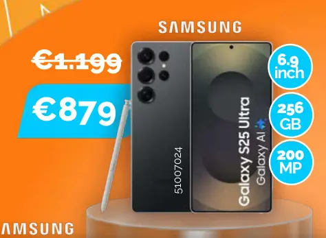 Promotie: Galaxy S25 Ultra