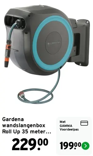 Aanbieding: wandslangenbox Roll Up