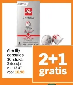Aanbieding: Illy capsules