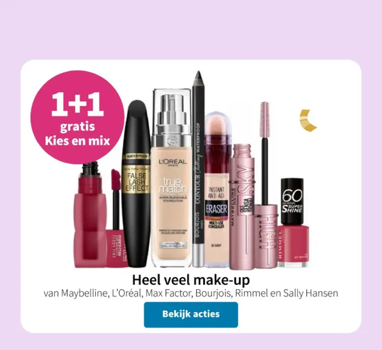 Aanbieding: Heel veel make-up