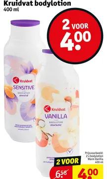 Aanbieding: Kruidvat bodylotion