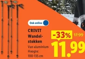 Aanbieding: Wandel-stokken