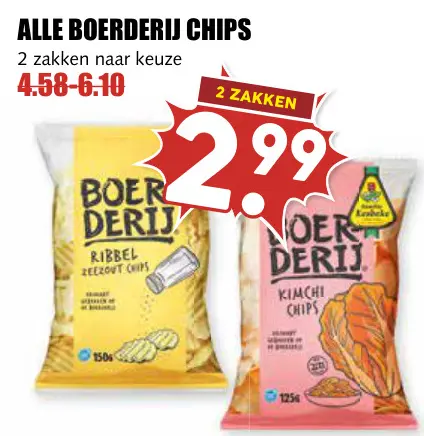 Aanbieding: Boerderij chips