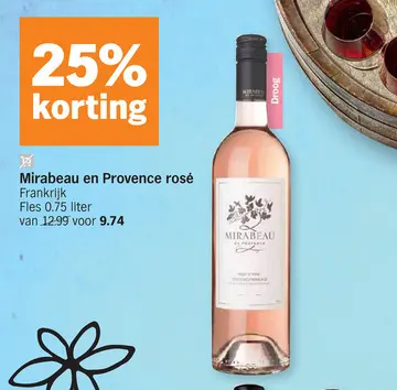 Aanbieding: Mirabeau en Provence rosé