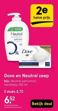 Aanbieding: Zeep