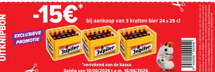 Promotie: Jupiler