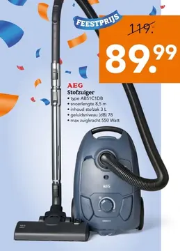 Aanbieding: AEG Stofzuiger
