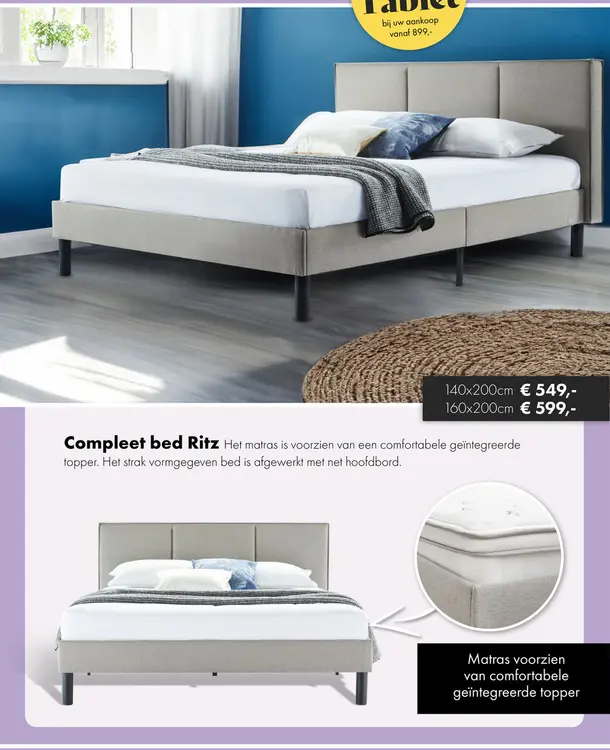 Aanbieding: Ritz bed