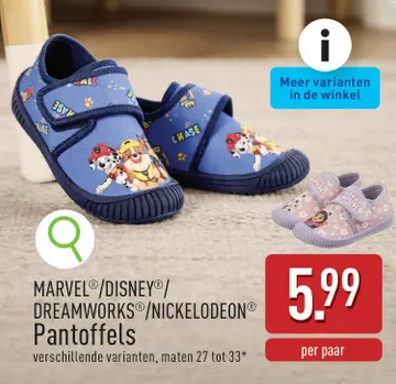 Aanbieding: Pantoffels