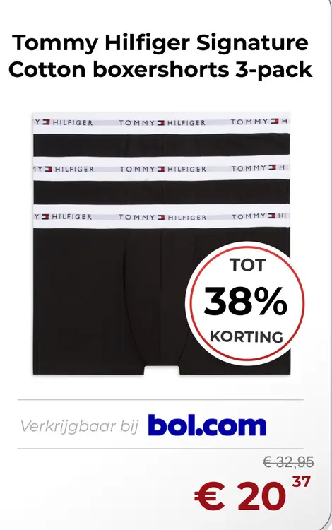 Aanbieding: Signature Cotton boxershorts