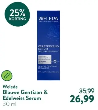 Aanbieding: Blauwe Gentiaan & Edelweiss Serum