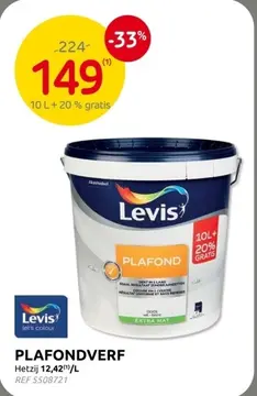Aanbieding: Plafondverf