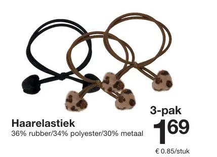 Promotie: Haarelastiek