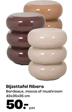 Aanbieding: Bijzettafel Ribera