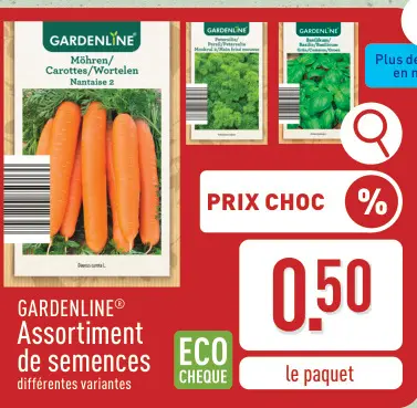 Offre: Assortiment de semences