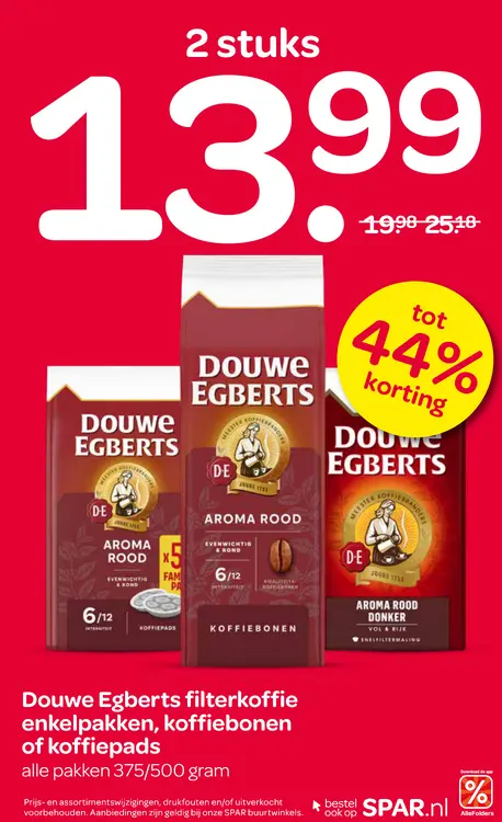 Aanbieding: Diverse koffie