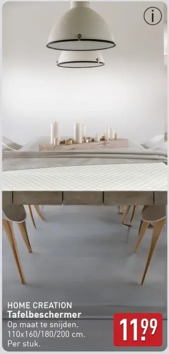 Aanbieding: Tafelbeschermer