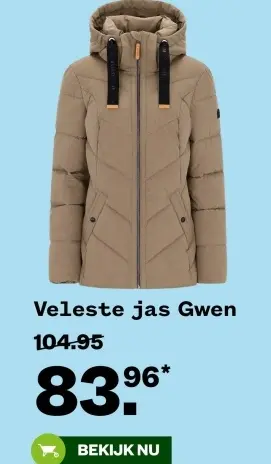 Aanbieding: Veleste jas Gwen