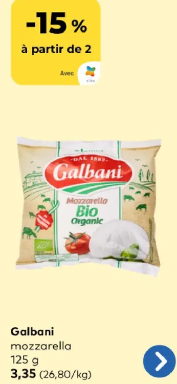 Offre: mozzarella