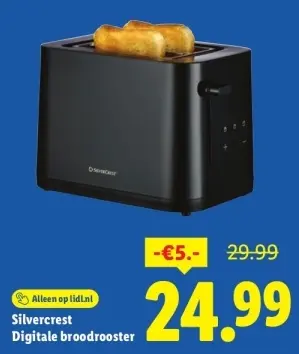 Aanbieding: Digitale broodrooster