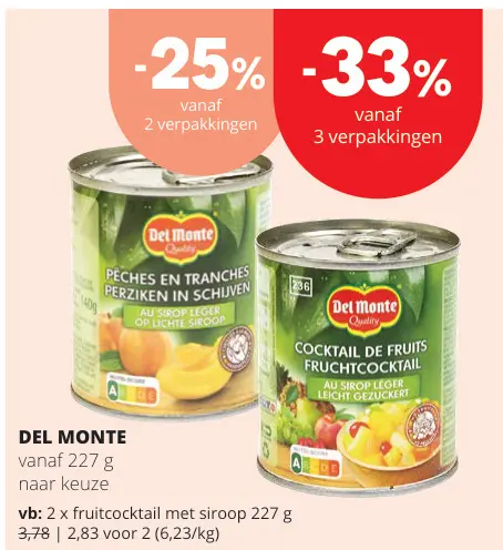 Promotie: Del Monte