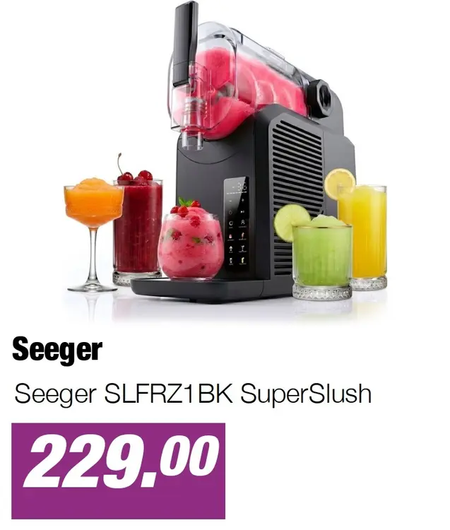 Aanbieding: Seeger SLFRZ1BK SuperSlush